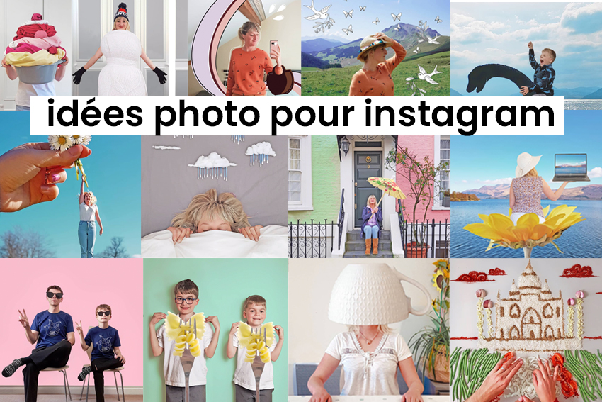 Illustration IDÉES PHOTO POUR INSTAGRAM